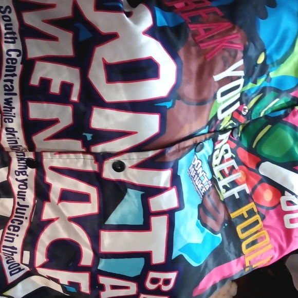 don't be a menace to South Central while drinking your juice in the hood jacket - Picture 3 of 4